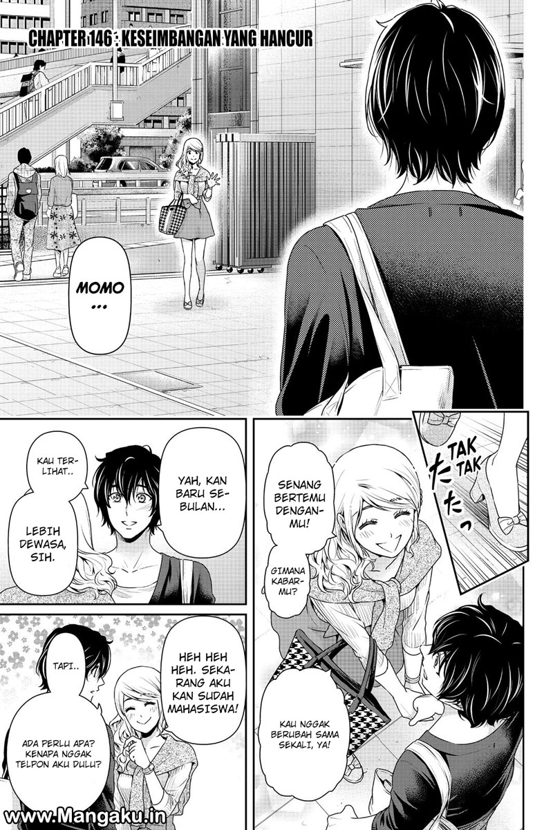 Domestic na Kanojo Chapter 146 Bahasa Indonesia