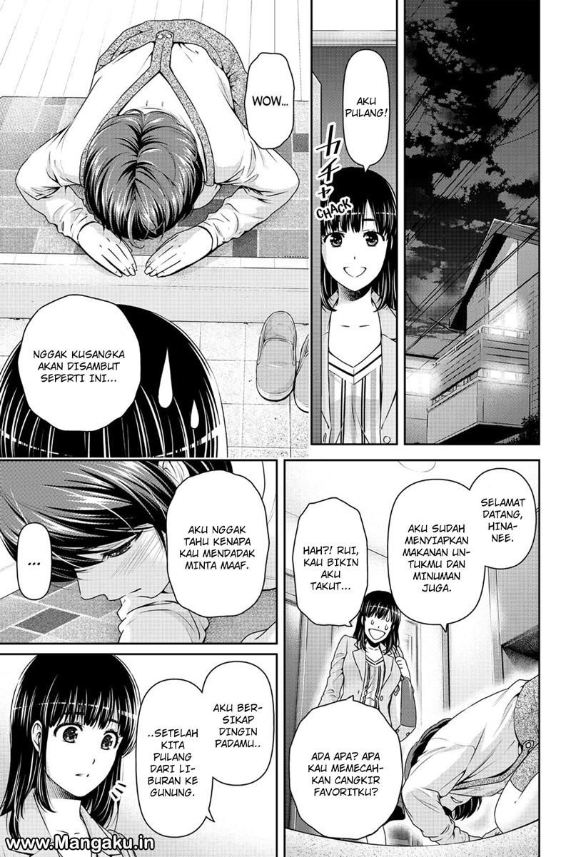 Domestic na Kanojo Chapter 156 Bahasa Indonesia