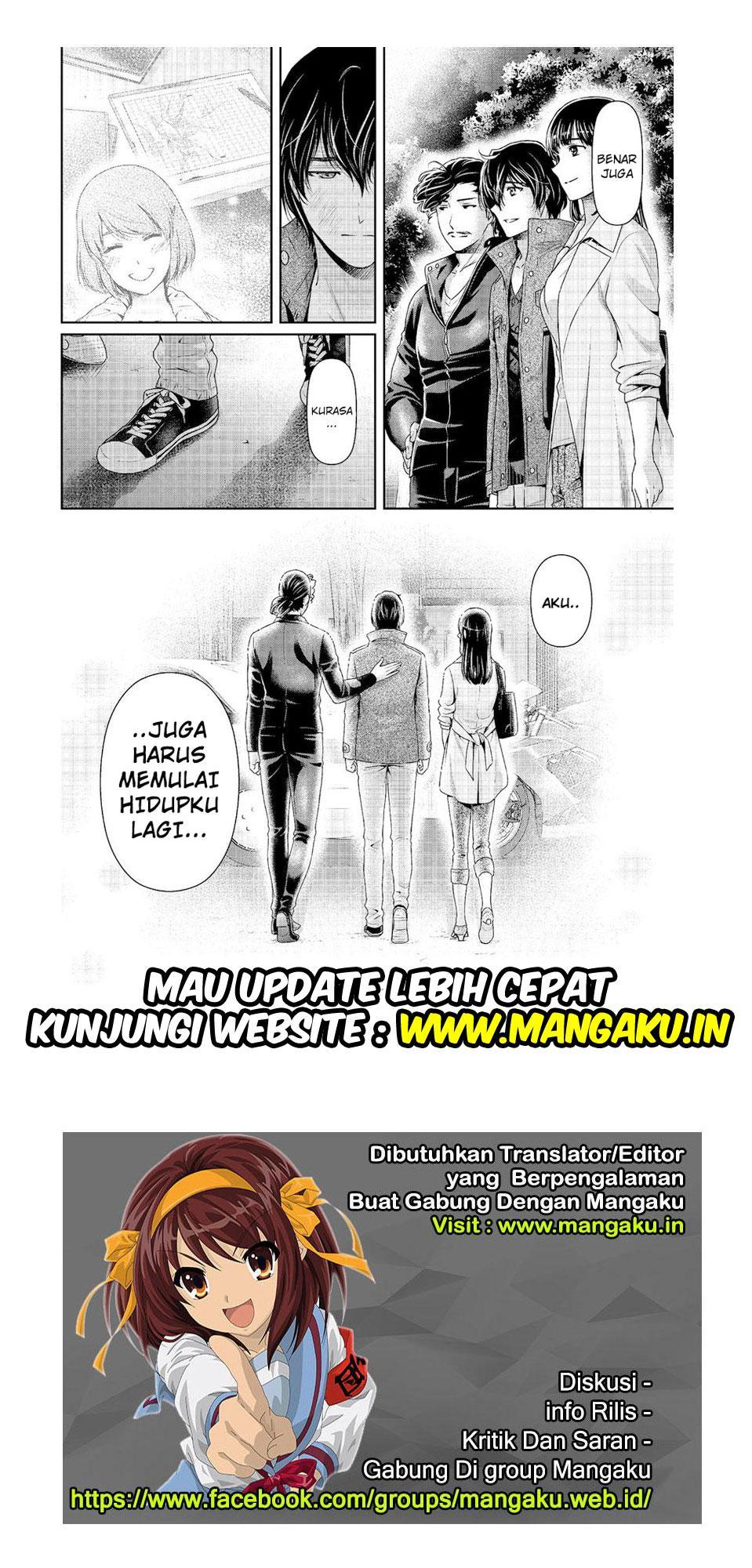 Domestic na Kanojo Chapter 226 Bahasa Indonesia