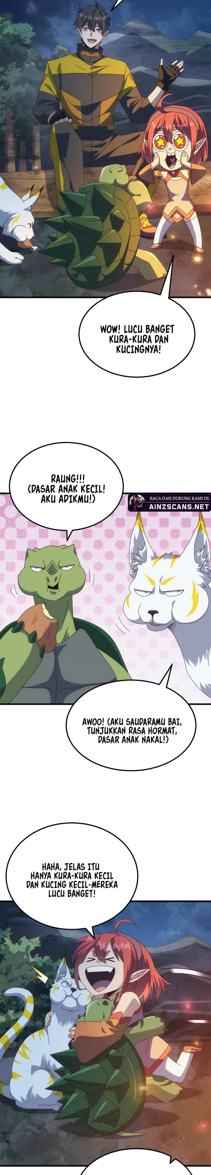 Domestication of Divine Beasts at the Beginning Chapter 34 Bahasa Indonesia