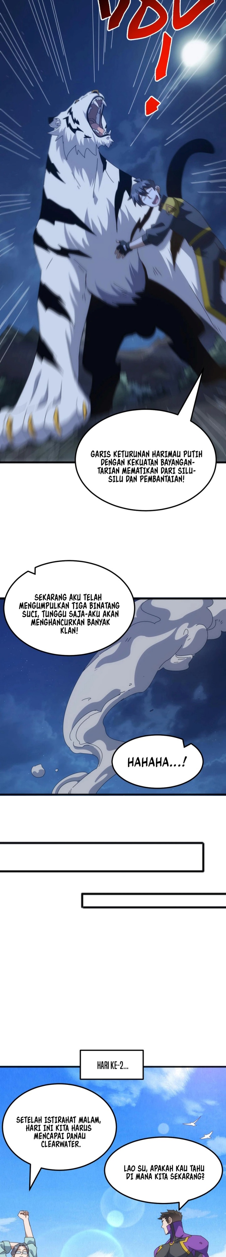 Domestication of Divine Beasts at the Beginning Chapter 34 Bahasa Indonesia