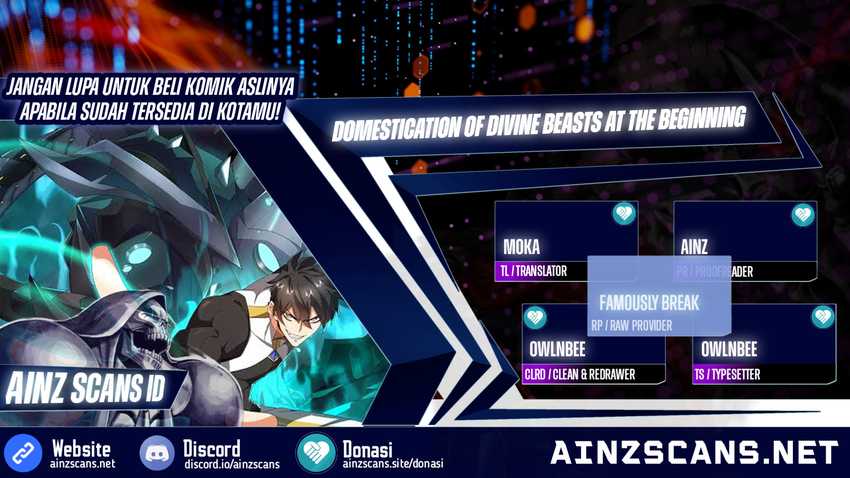 Domestication of Divine Beasts at the Beginning chapter 38