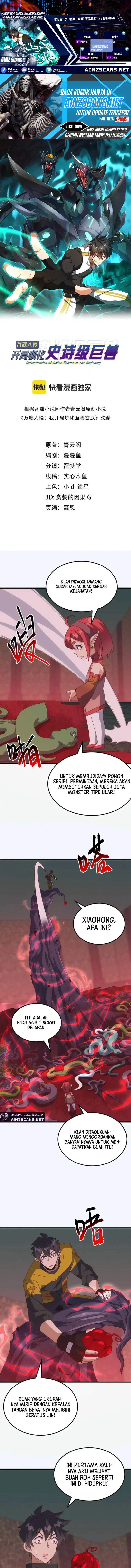 Domestication of Divine Beasts at the Beginning chapter 39