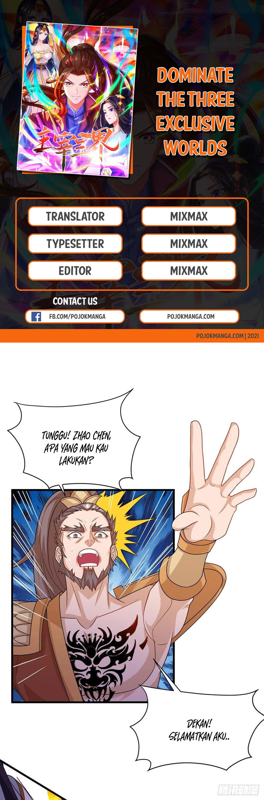 Dominate the Three Realms Chapter 107 Bahasa Indonesia