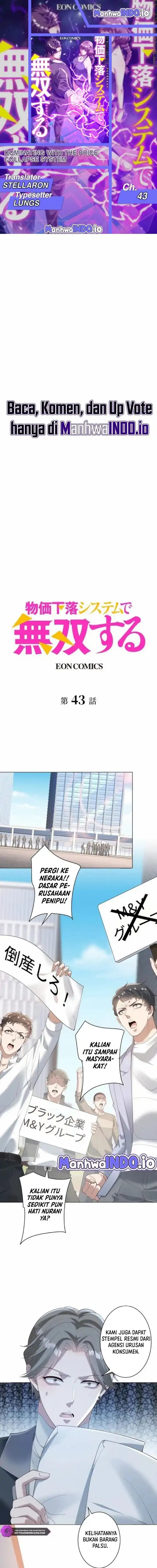 Dominating with the Price Collapse System Chapter 43 Bahasa Indonesia