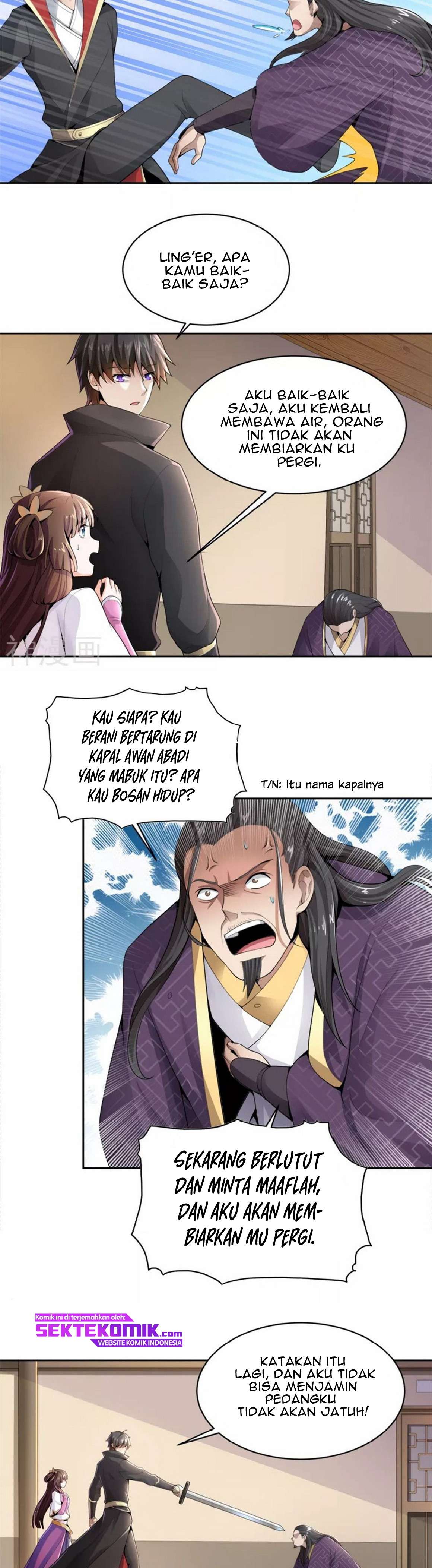 Domination One Sword Chapter 17 Bahasa Indonesia