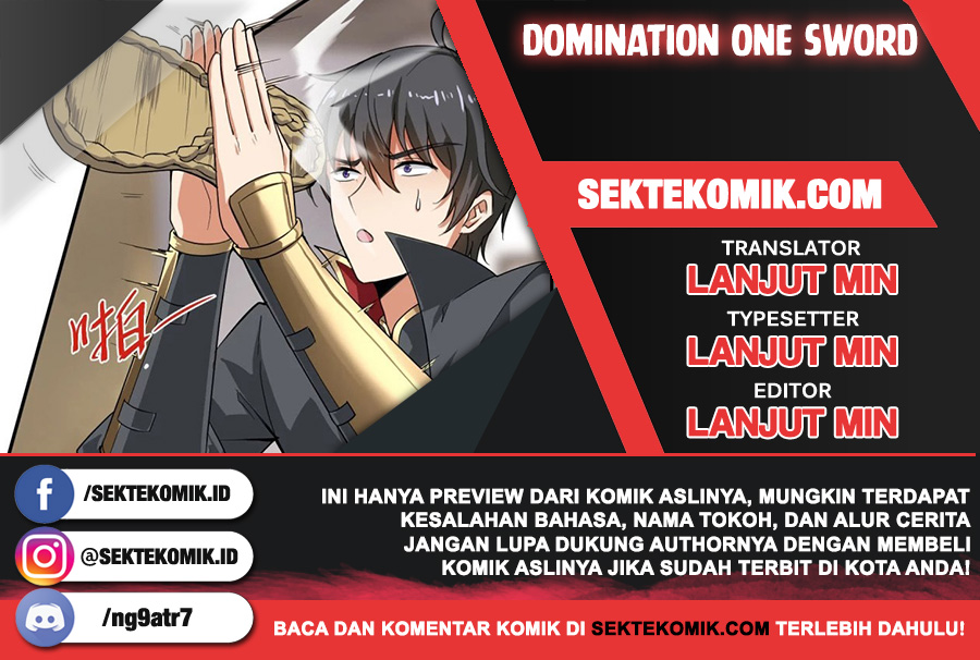 Domination One Sword Chapter 58 Bahasa Indonesia