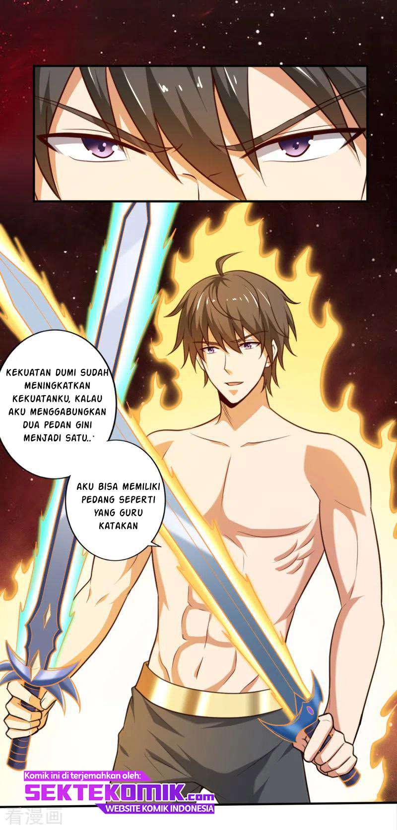 Domination One Sword Chapter 105 Bahasa Indonesia