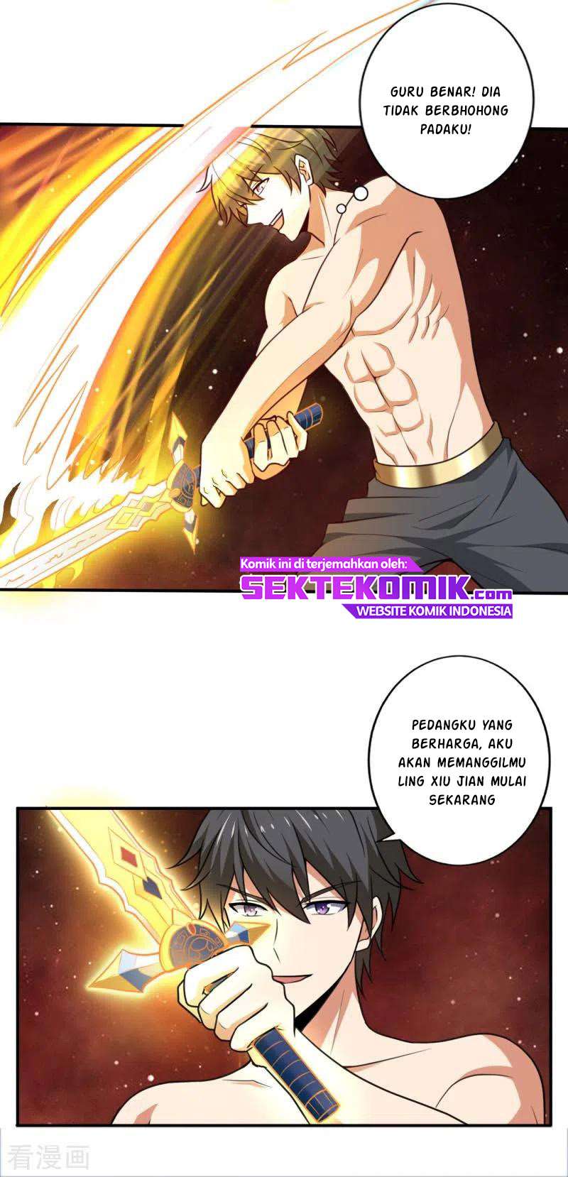 Domination One Sword Chapter 105 Bahasa Indonesia