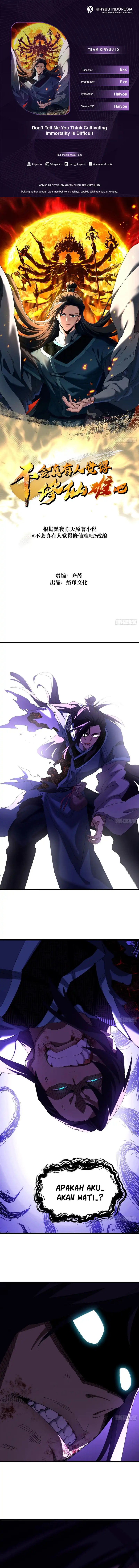 Don’t Tell Me You Think Cultivating Immortality Is Difficult? chapter 25