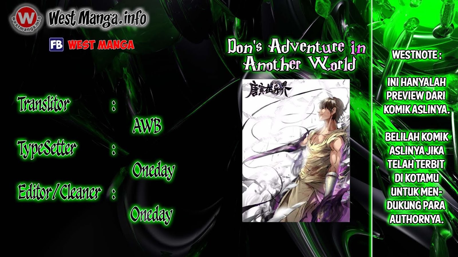 Don’s Adventure in Another World Chapter 28 bahasa Indonesia