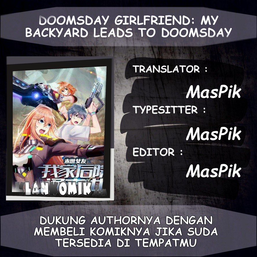 Doomsday Girlfriend: My Backyard Leads to Doomsday Chapter 15 Bahasa Indonesia