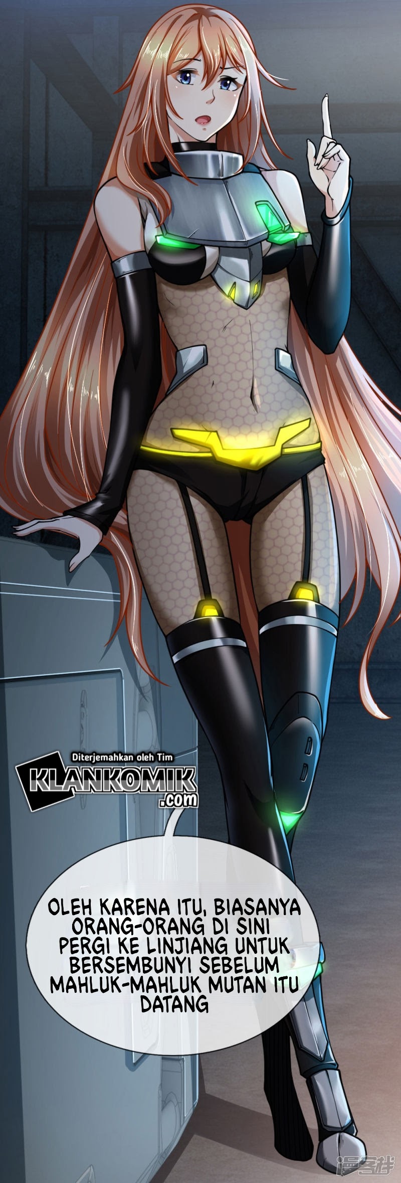 Doomsday Girlfriend: My Backyard Leads to Doomsday chapter 75