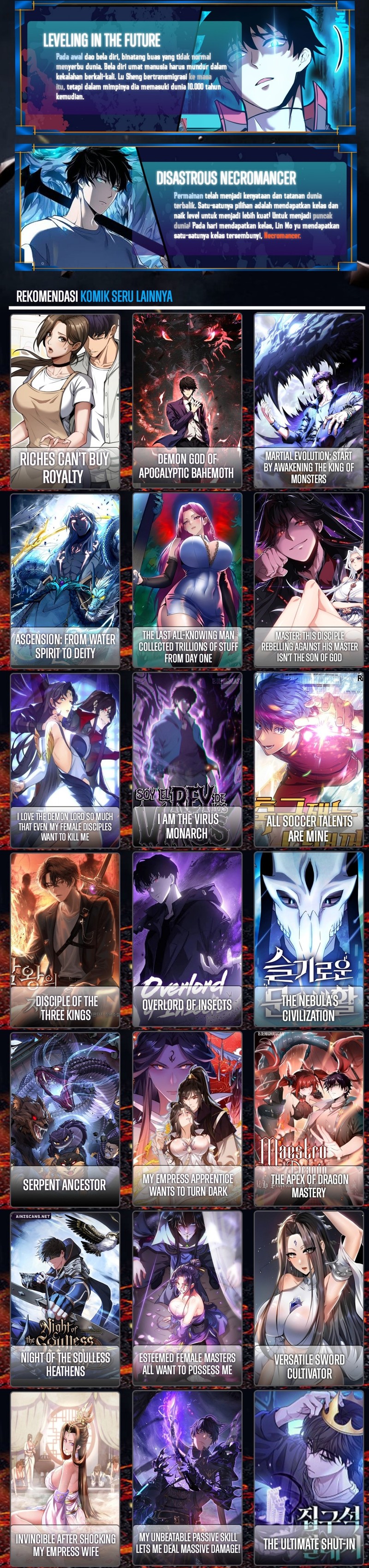 Doomsday꞉ The Emperor’s Banner Invites All Female Disciples to Take Their Seats chapter 31