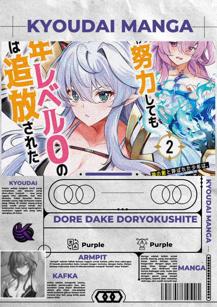 Dore dake Doryoku Shite mo Mannen Level 0 no Ore wa Tsuihou Sareta Chapter 06 Bahasa Indonesia