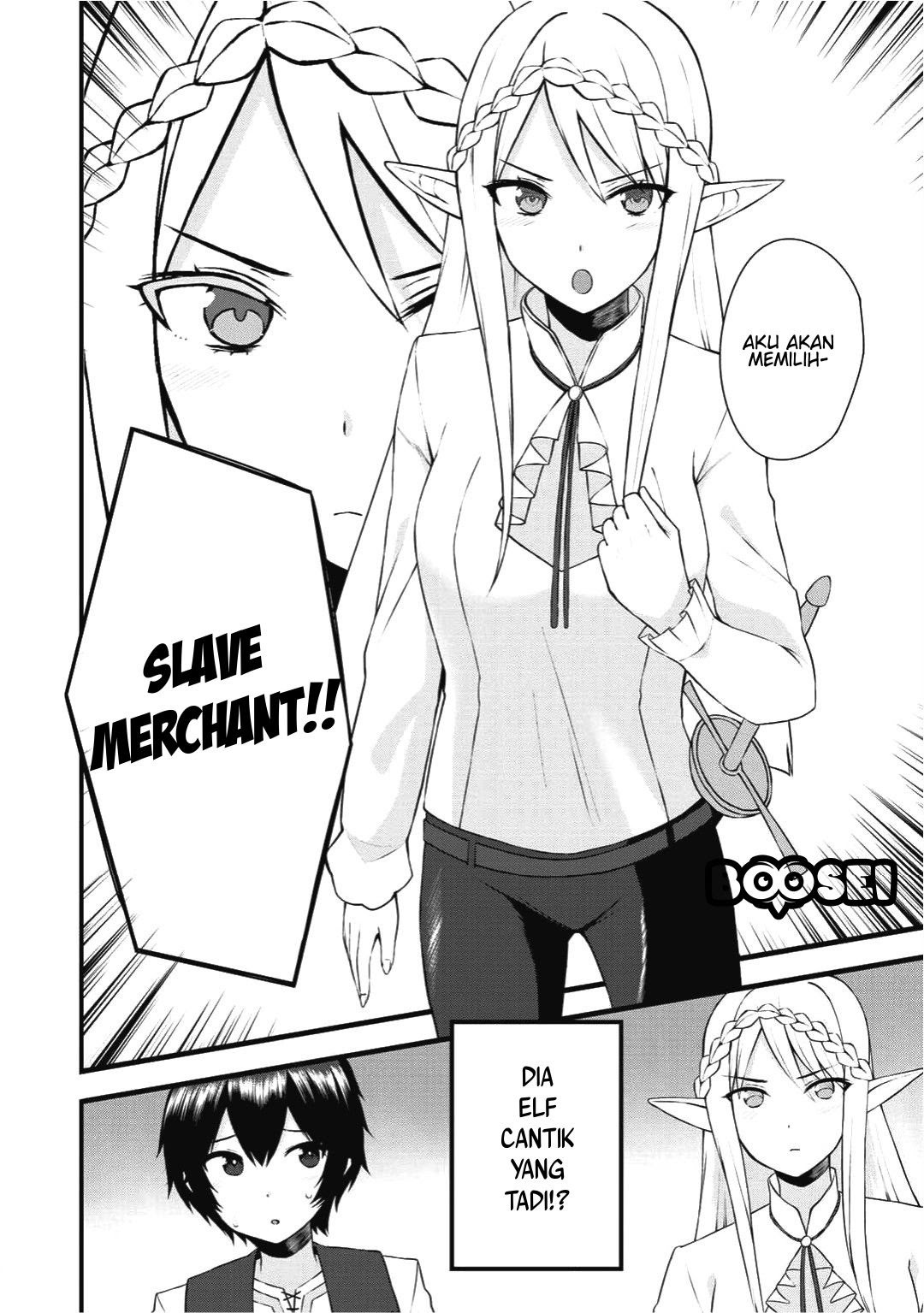 Dorei Shounin shika Sentakushi ga nai desu yo? ~Harem? Nani sore oishii no?~ chapter 1