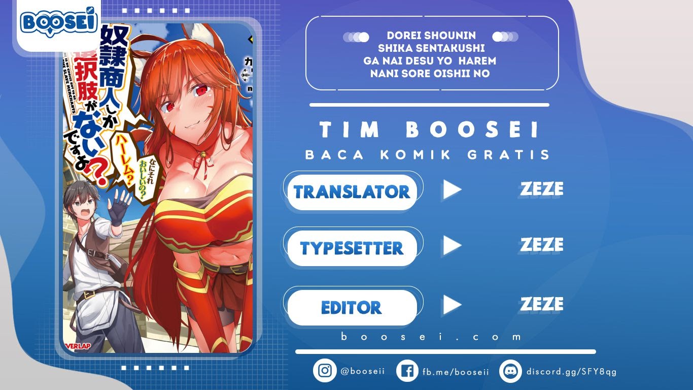 Dorei Shounin shika Sentakushi ga nai desu yo? ~Harem? Nani sore oishii no?~ Chapter 09 Bahasa Indonesia