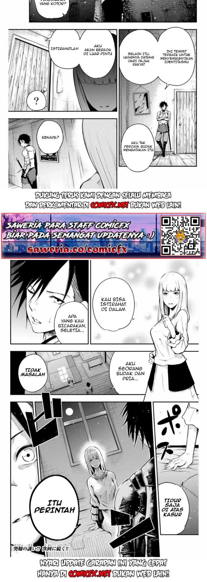Dorei Tensei: Sono Dorei, Saikyou no Moto Ouji ni Tsuki Chapter 04.2 Bahasa Indonesia