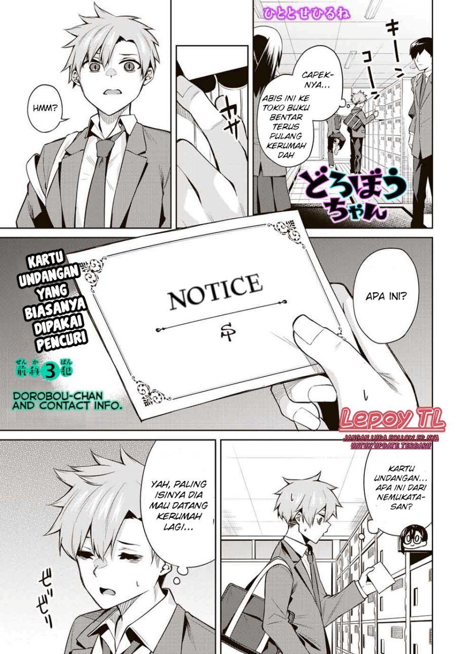 Dorobou-chan Chapter 03 Bahasa Indonesia