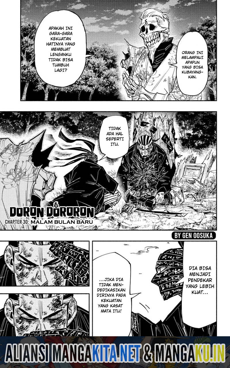 Dorondororon Chapter 30 Bahasa Indonesia