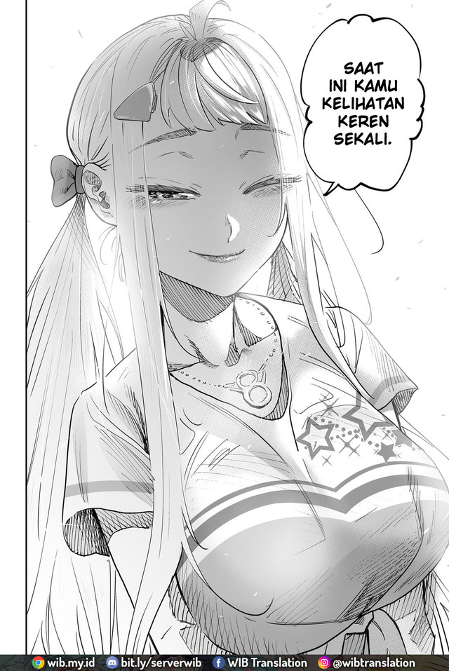 Dosanko Gyaru Is Mega Cute Chapter 73 Bahasa Indonesia