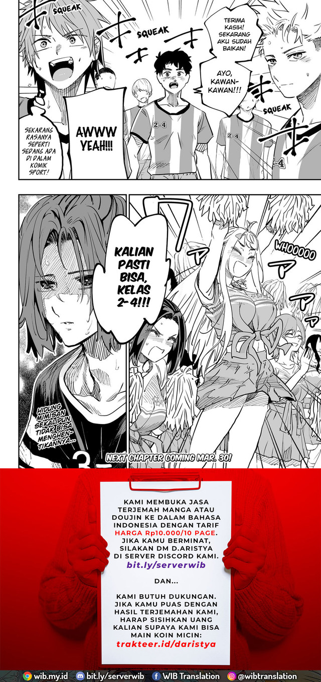 Dosanko Gyaru Is Mega Cute Chapter 73 Bahasa Indonesia