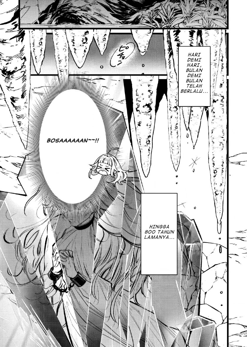 Doteihen Reijou ni Hyoui Shita 800-nen Mae no Akujo wa Hissori Seishun o Tanoshinde Iru Chapter 01 Bahasa Indonesia