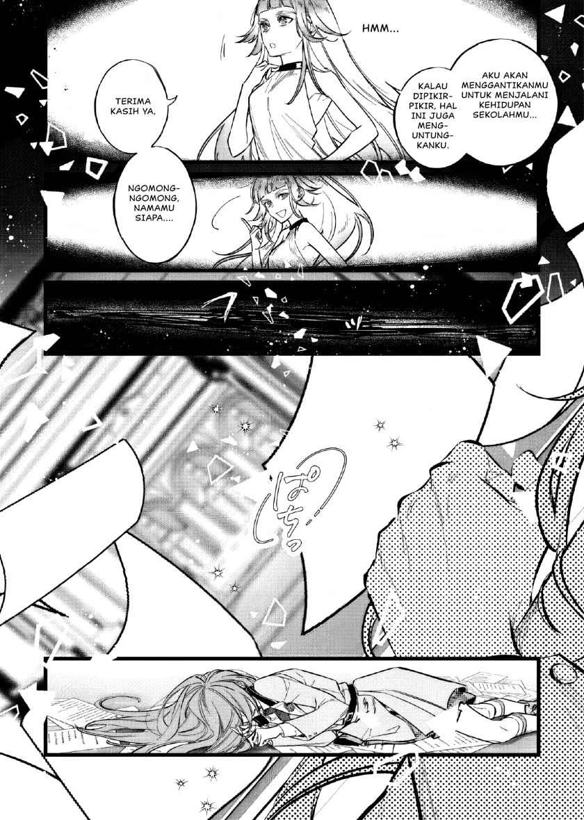 Doteihen Reijou ni Hyoui Shita 800-nen Mae no Akujo wa Hissori Seishun o Tanoshinde Iru Chapter 01 Bahasa Indonesia