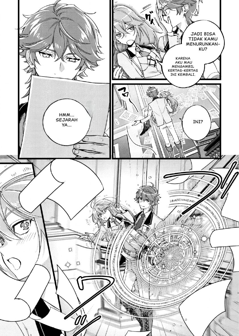 Doteihen Reijou ni Hyoui Shita 800-nen Mae no Akujo wa Hissori Seishun o Tanoshinde Iru Chapter 01 Bahasa Indonesia