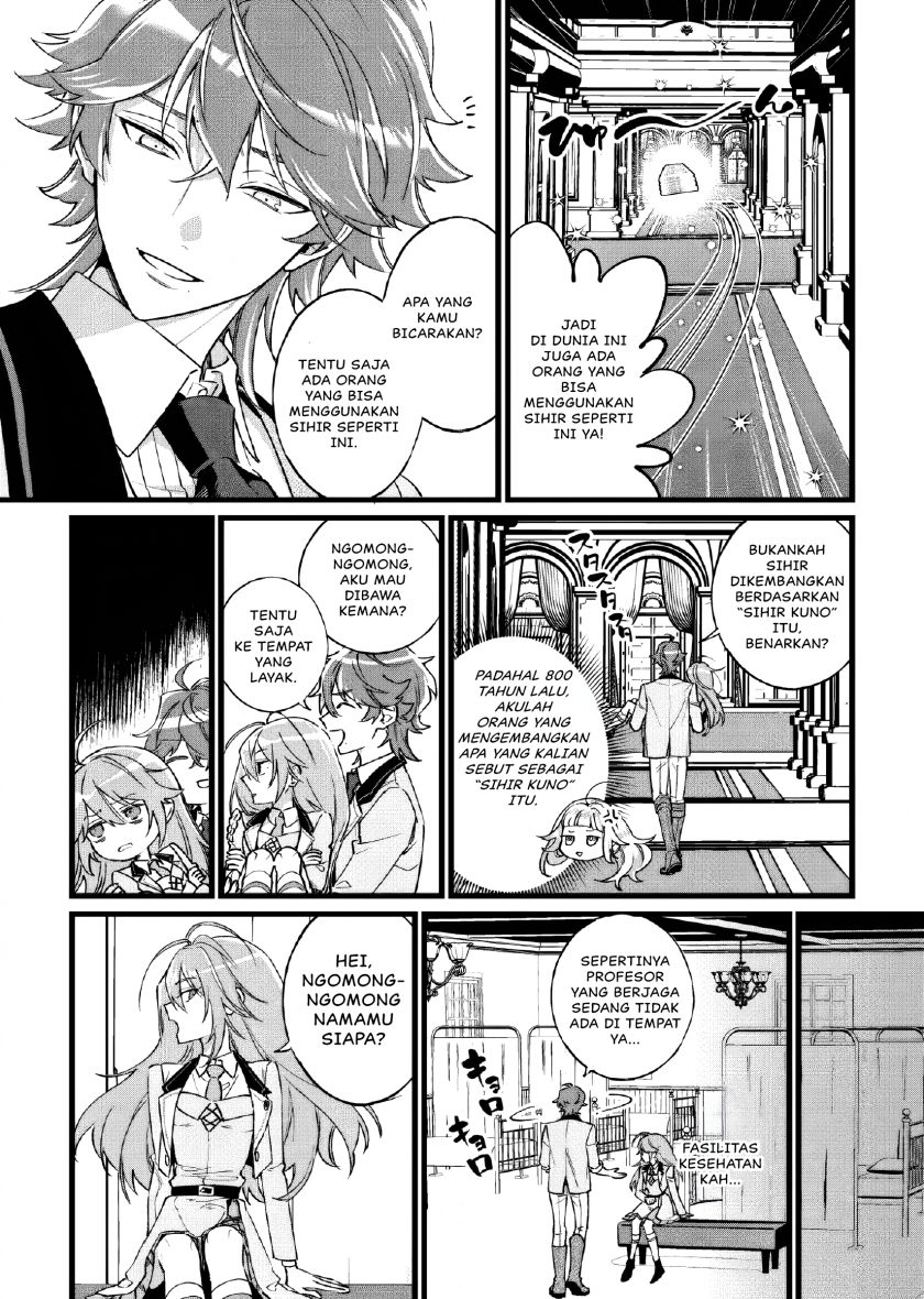 Doteihen Reijou ni Hyoui Shita 800-nen Mae no Akujo wa Hissori Seishun o Tanoshinde Iru Chapter 01 Bahasa Indonesia