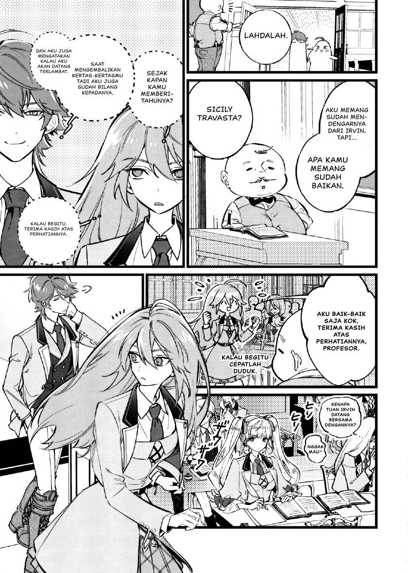 Doteihen Reijou ni Hyoui Shita 800-nen Mae no Akujo wa Hissori Seishun o Tanoshinde Iru Chapter 01 Bahasa Indonesia
