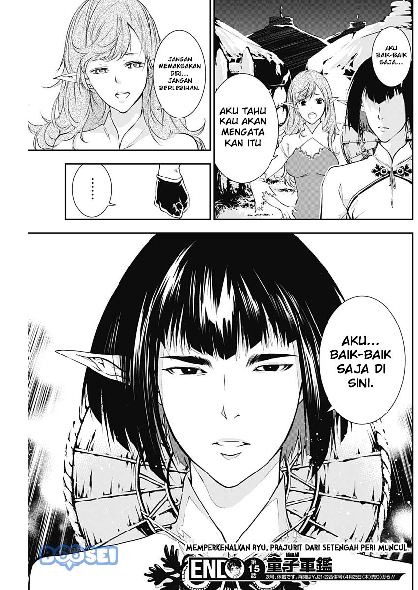 Doujigun Kan Chapter 15 Bahasa Indonesia