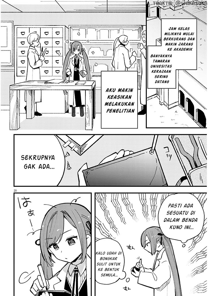 Doumo Zense de Satsuriku no Madougu wo Tsukutteita Shishaku Reijou desu Chapter 03 Bahasa Indonesia