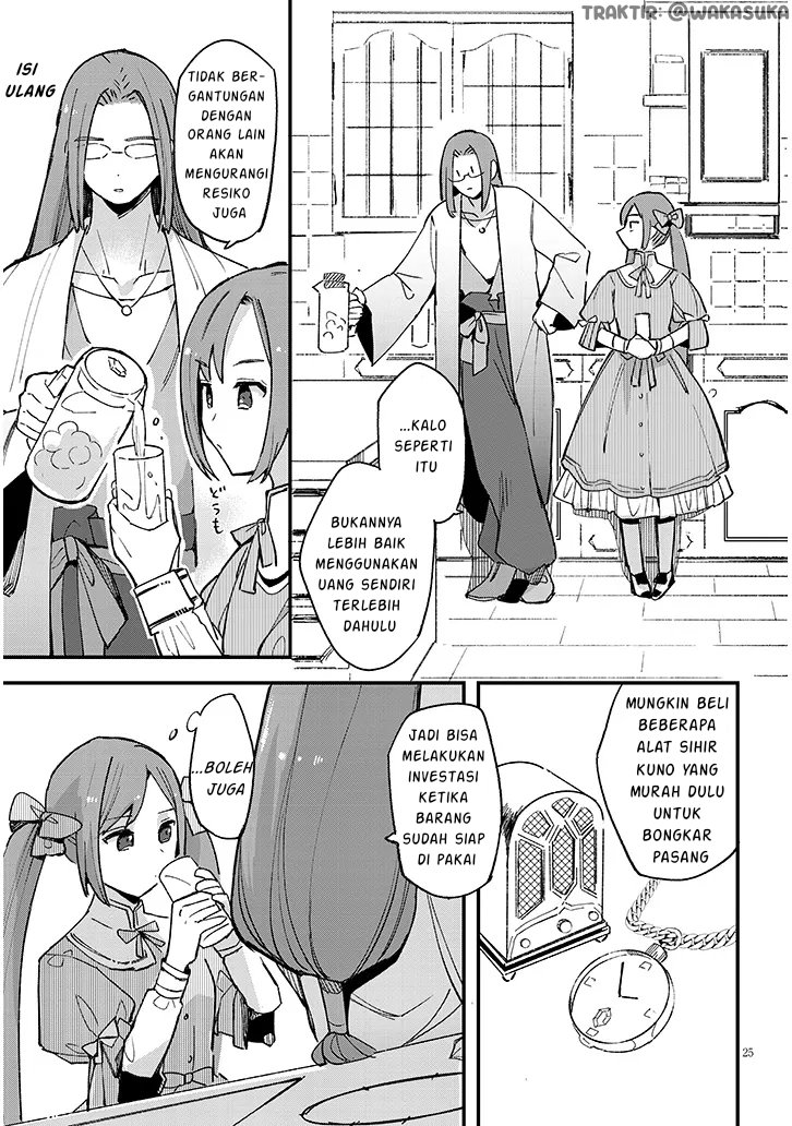 Doumo Zense de Satsuriku no Madougu wo Tsukutteita Shishaku Reijou desu Chapter 03 Bahasa Indonesia