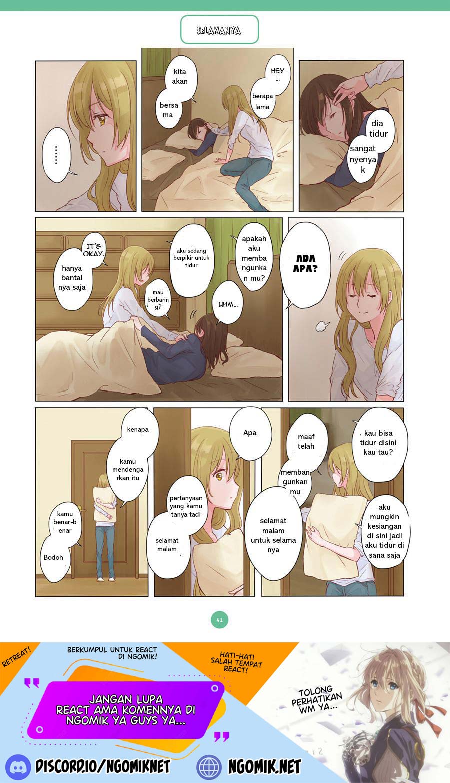 Dousei Seikatsu Chapter 03 Bahasa Indonesia