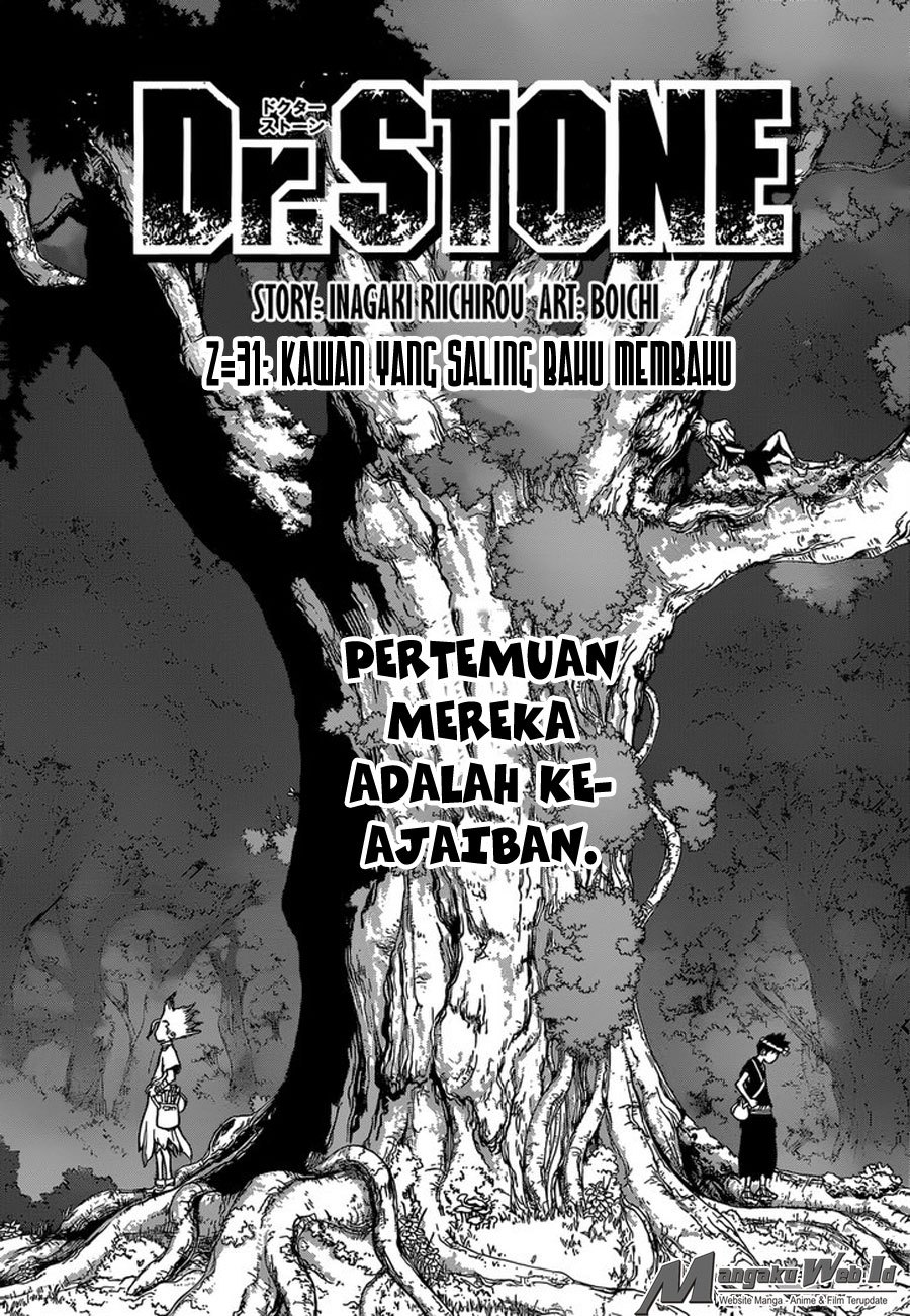 Dilarang COPAS - situs resmi www.mangacanblog.com - Komik dr stone 031 - chapter 31 32 Indonesia dr stone 031 - chapter 31 Terbaru 1|Baca Manga Komik Indonesia|Mangacan