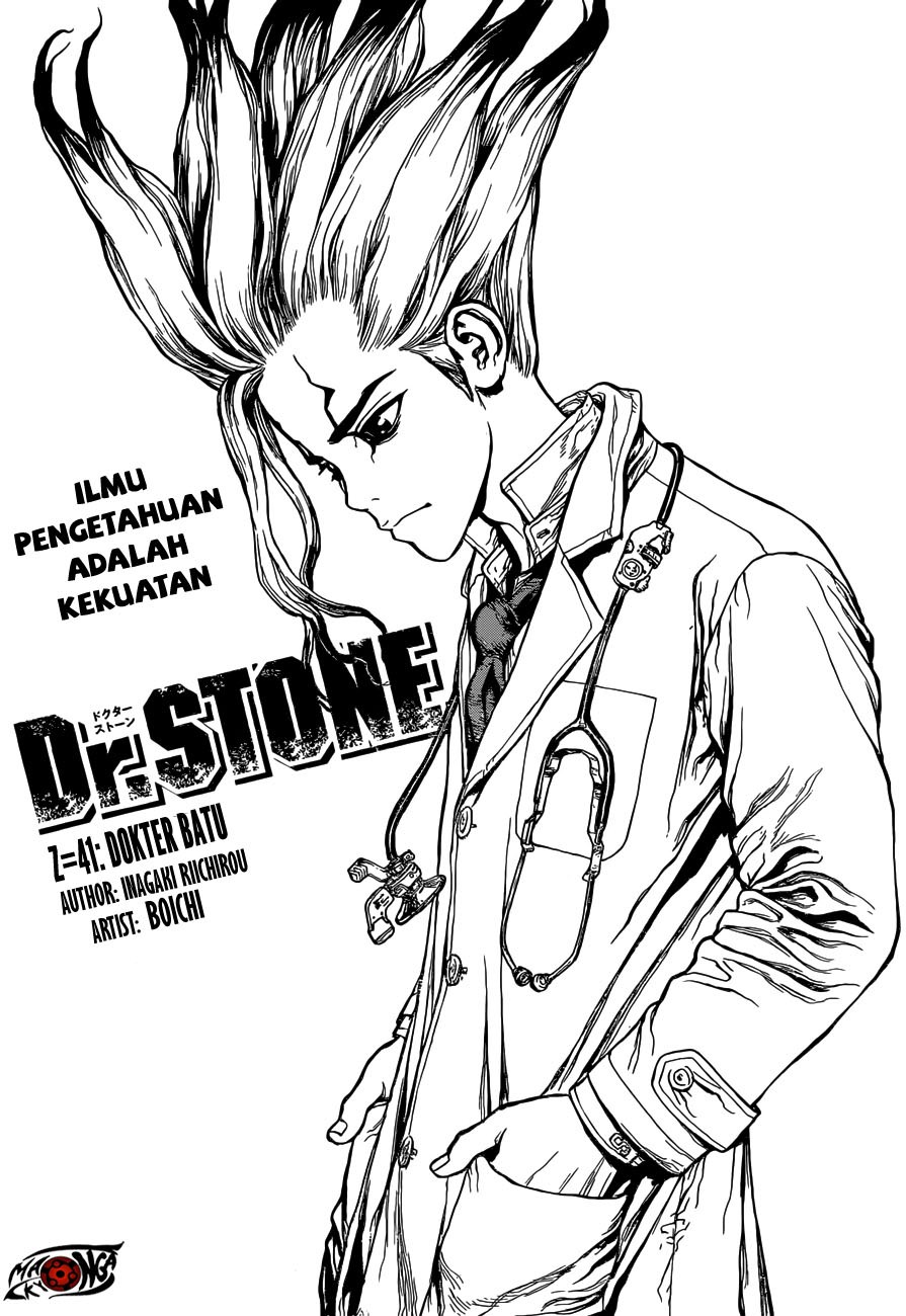 Dr. Stone Chapter 41 Bahasa Indonesia