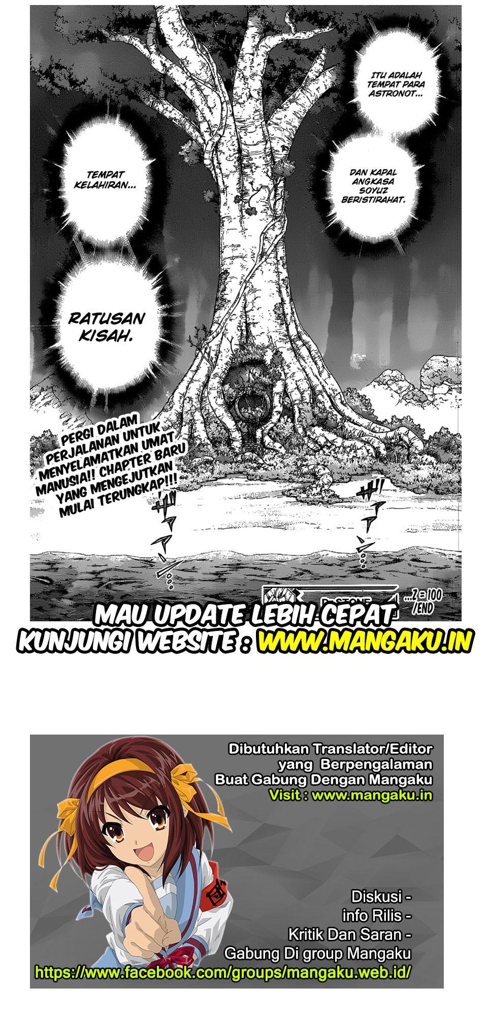 Dr. Stone chapter 100