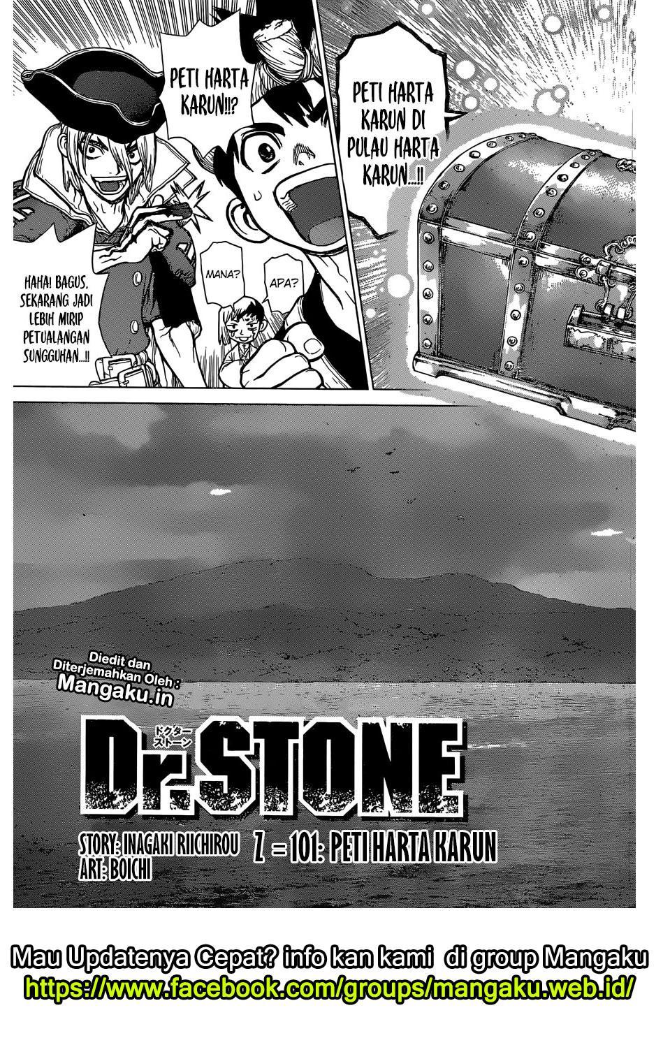 Dr. Stone Chapter 101 Bahasa Indonesia