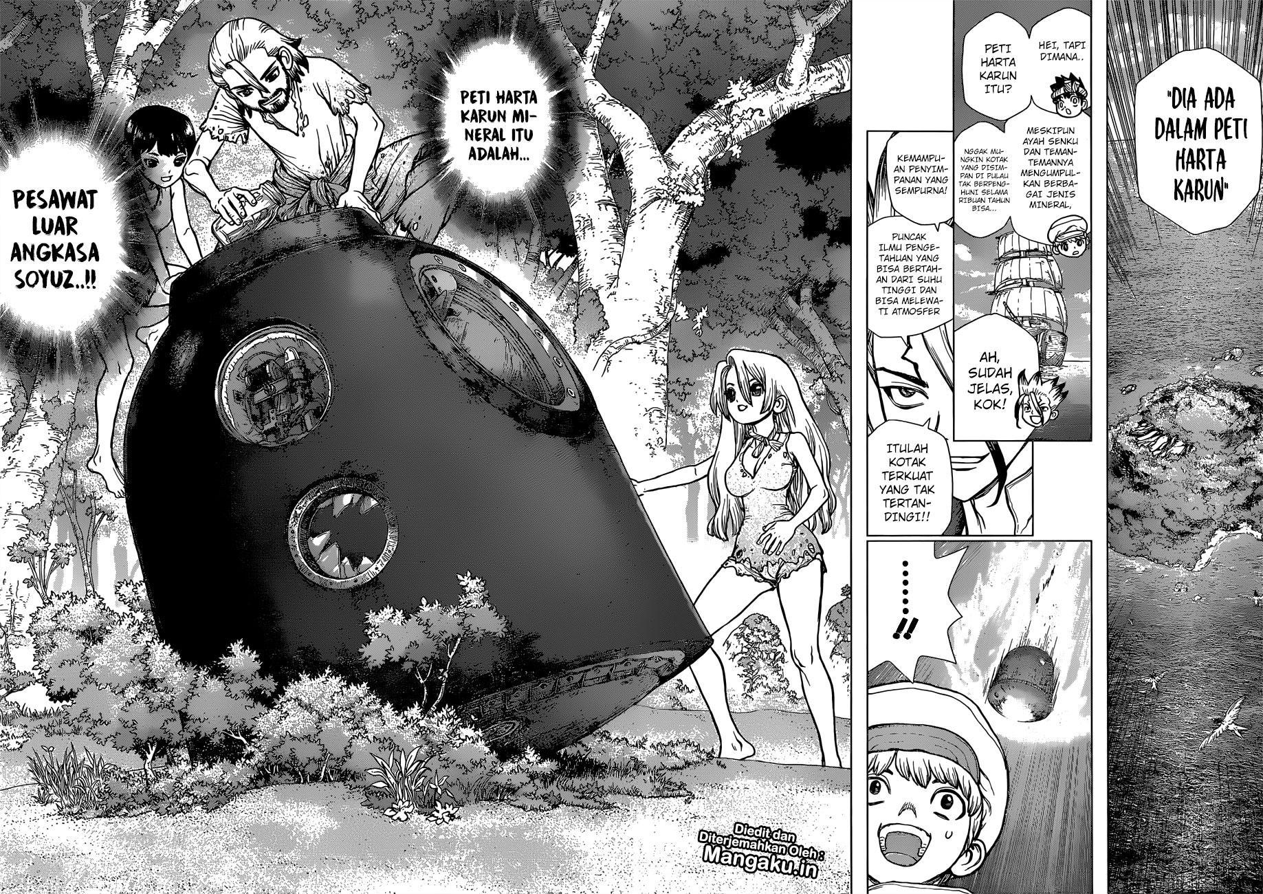 Dr. Stone Chapter 101 Bahasa Indonesia