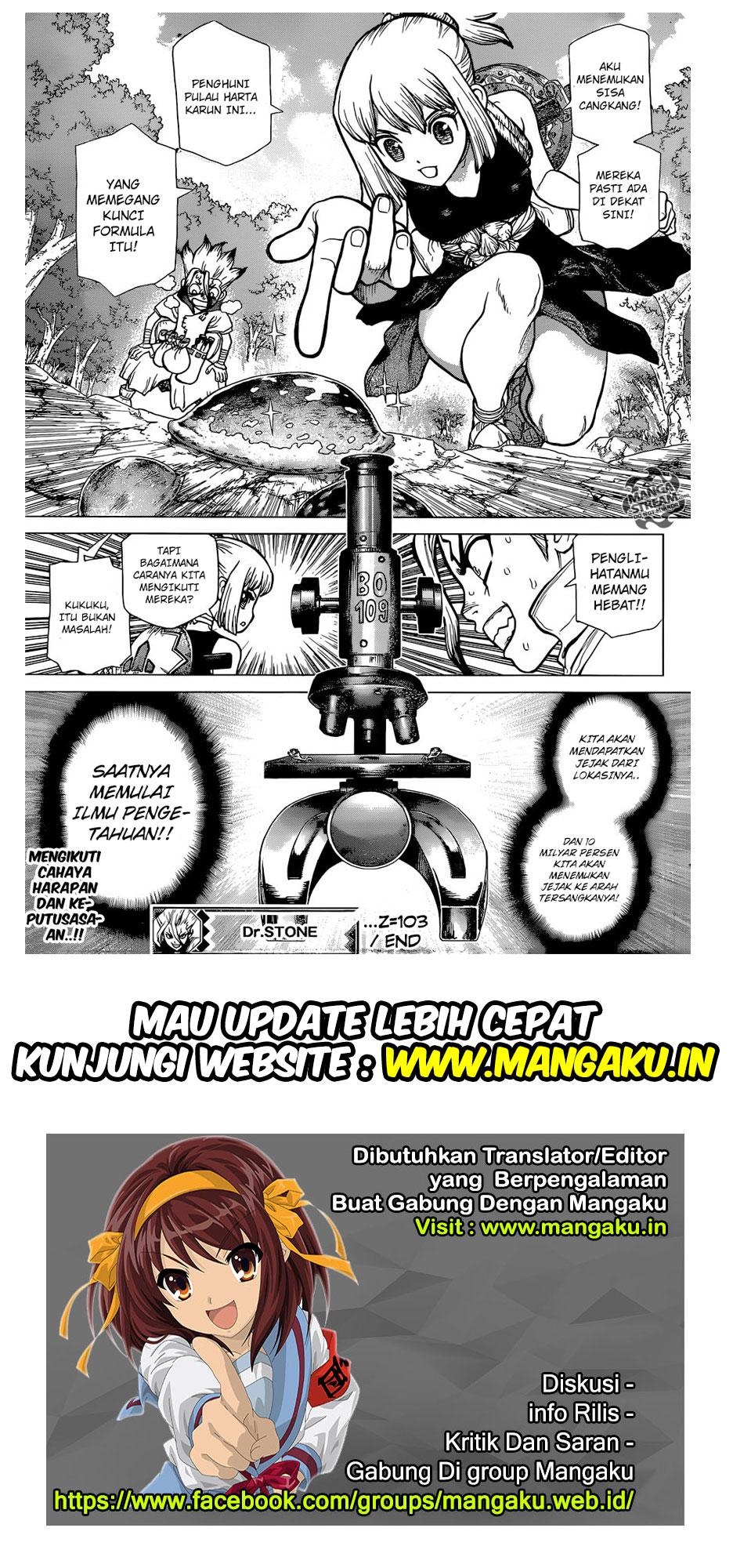 Dilarang COPAS - situs resmi www.mangacanblog.com - Komik dr stone 103 - chapter 103 104 Indonesia dr stone 103 - chapter 103 Terbaru 18|Baca Manga Komik Indonesia|Mangacan