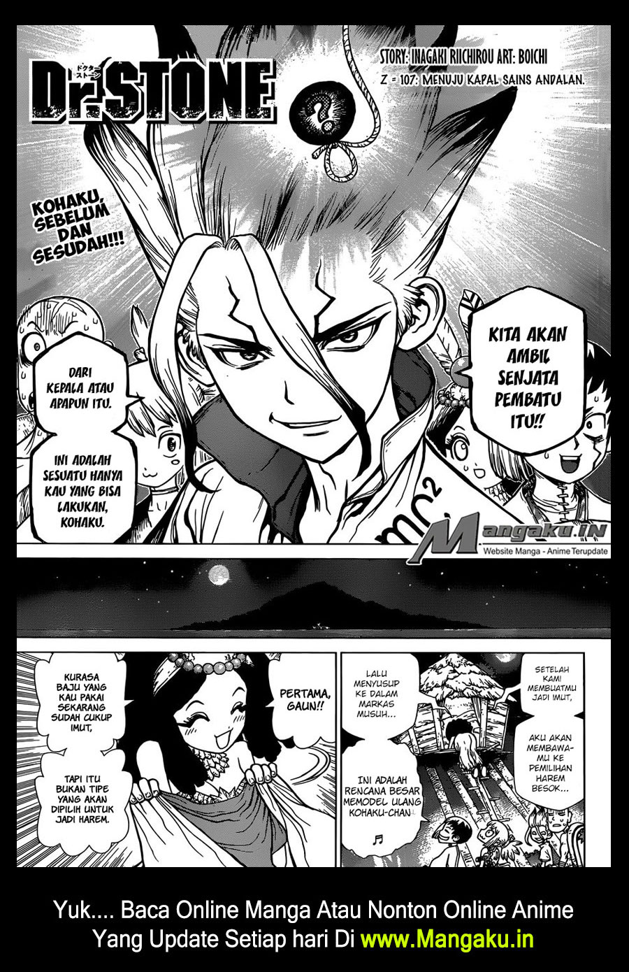 Dilarang COPAS - situs resmi www.mangacanblog.com - Komik dr stone 107 - chapter 107 108 Indonesia dr stone 107 - chapter 107 Terbaru 1|Baca Manga Komik Indonesia|Mangacan