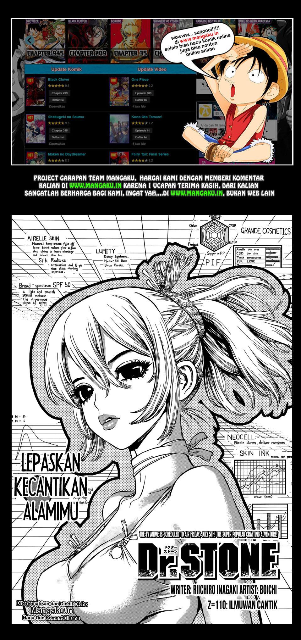 Dilarang COPAS - situs resmi www.mangacanblog.com - Komik dr stone 110 - chapter 110 111 Indonesia dr stone 110 - chapter 110 Terbaru 1|Baca Manga Komik Indonesia|Mangacan