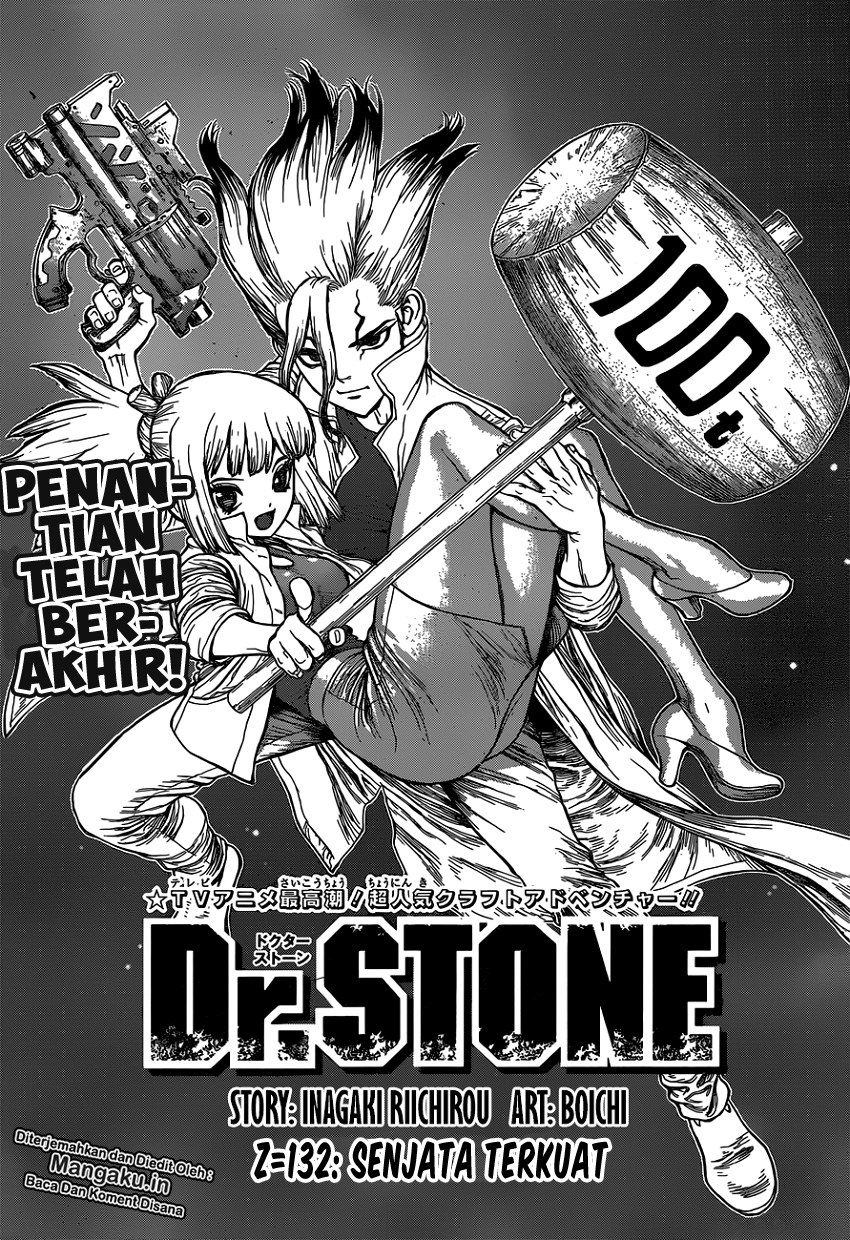 Dr. Stone Chapter 132 Bahasa Indonesia