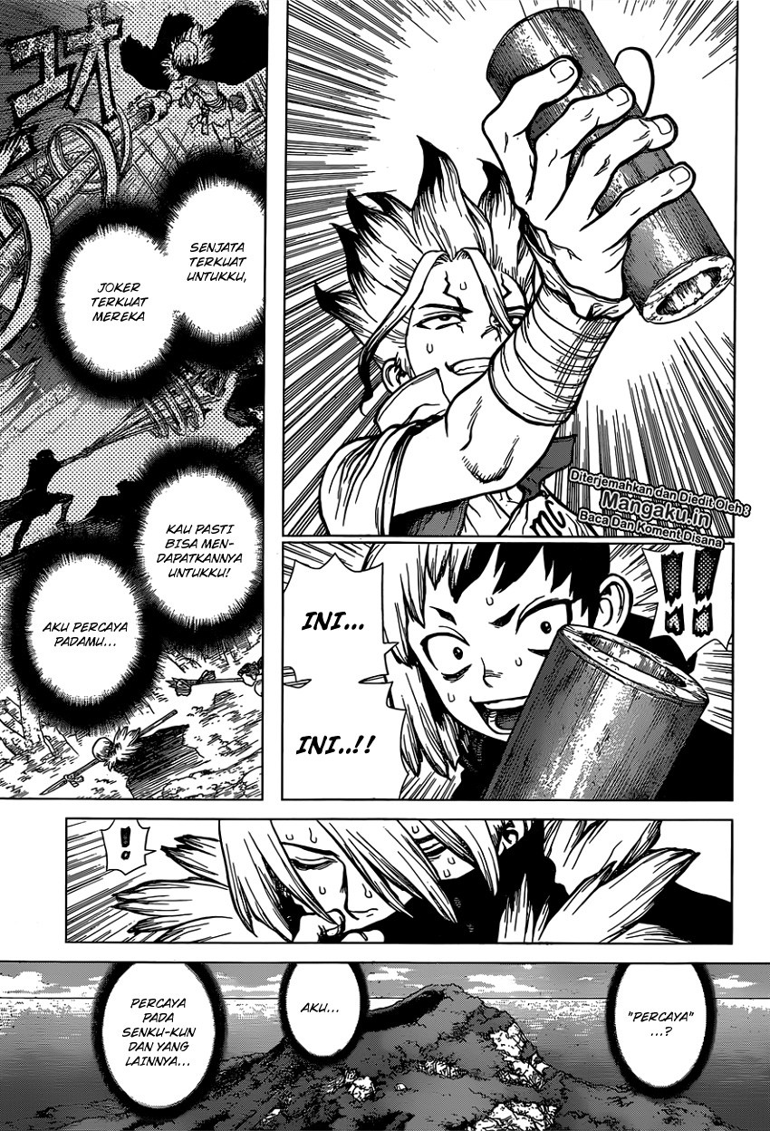 Dr. Stone Chapter 132 Bahasa Indonesia