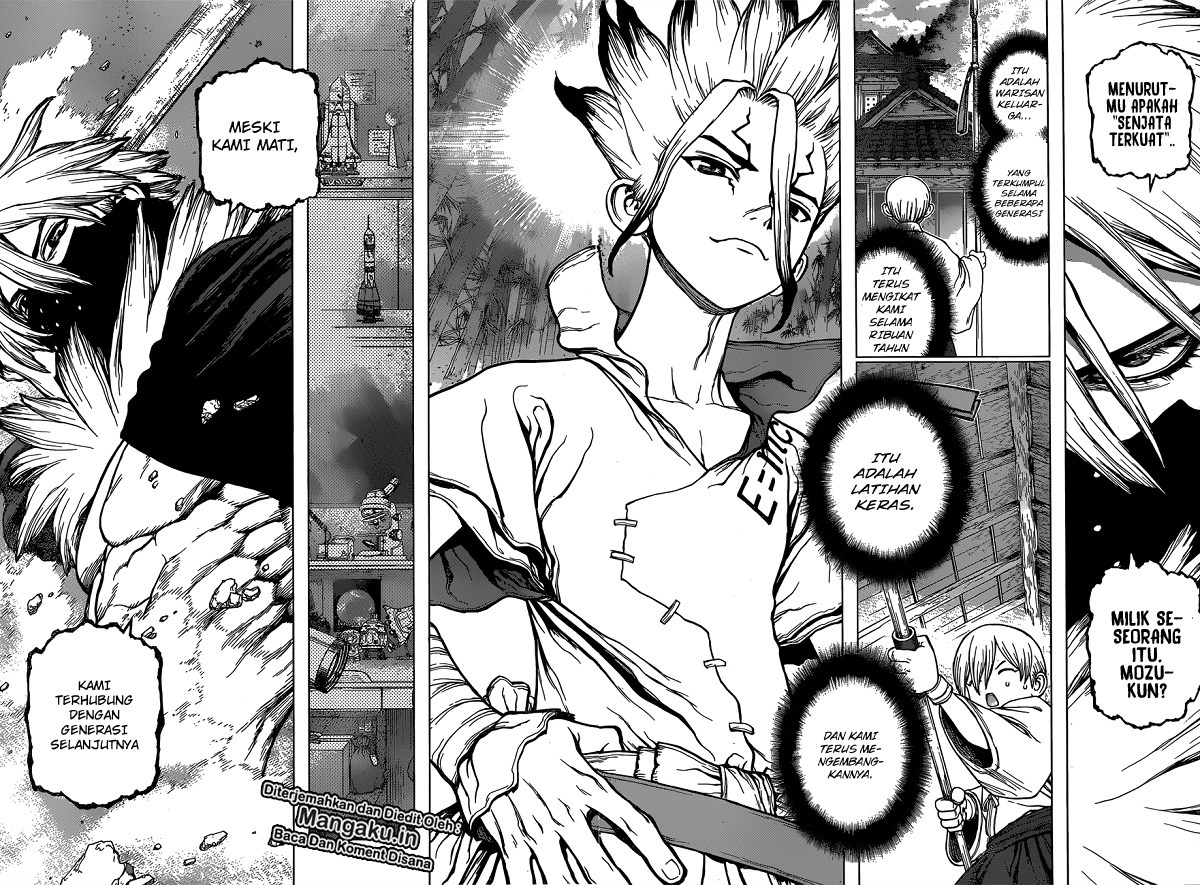 Dr. Stone Chapter 132 Bahasa Indonesia