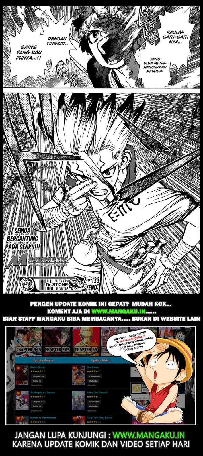 Dilarang COPAS - situs resmi www.mangacanblog.com - Komik dr stone 133 - chapter 133 134 Indonesia dr stone 133 - chapter 133 Terbaru 15|Baca Manga Komik Indonesia|Mangacan