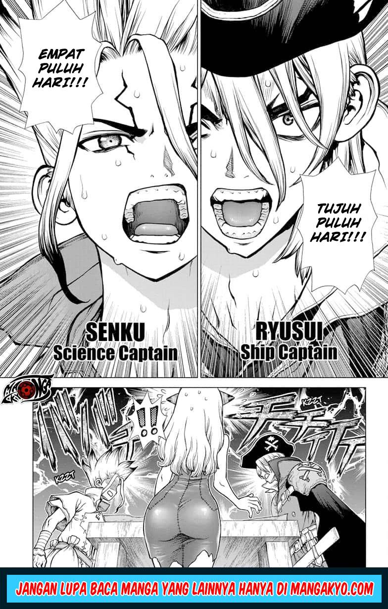 Dr. Stone Chapter 143 Bahasa Indonesia