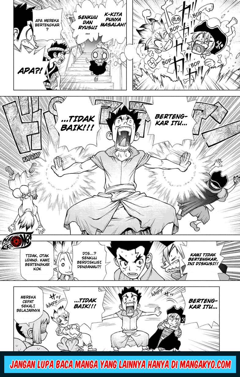 Dr. Stone Chapter 143 Bahasa Indonesia
