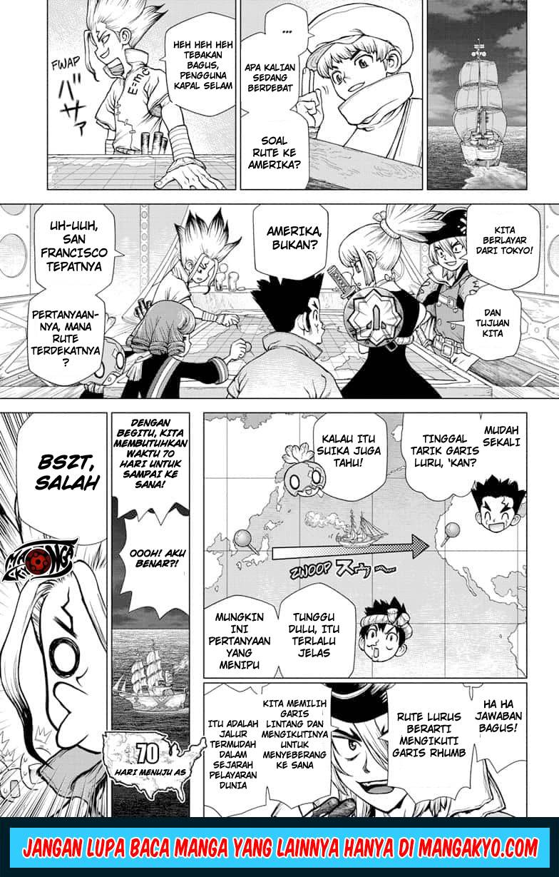 Dr. Stone Chapter 143 Bahasa Indonesia